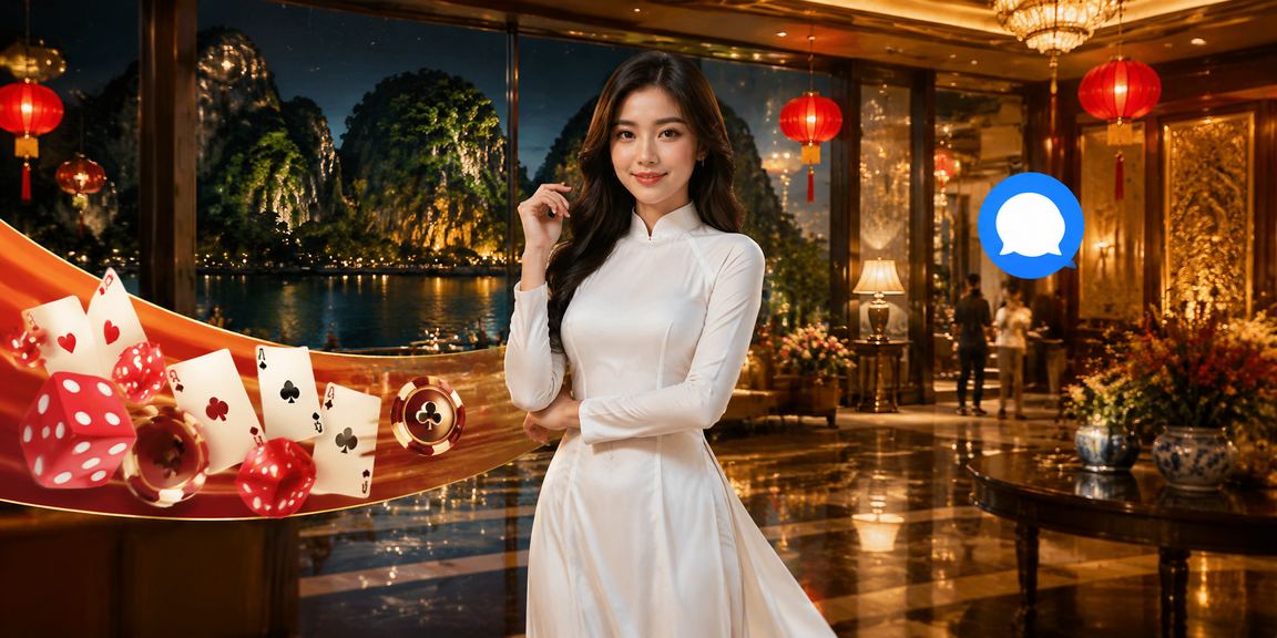 Người chơi bài tại Ninh Bình với trang phục áo dài – trải nghiệm bản địa